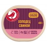 Холодец АШАН Красная птица свиной, 400 г (kastd)