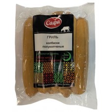 Колбаски полукопченые САФА Гриль Халяль, 380 г (kastd) в магазинах Ашан