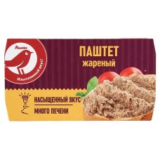 Паштет АШАН Красная птица жареный, 150 г (kastd) в магазинах Ашан