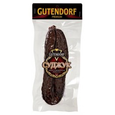 Суджук сырокопченый Gutendorf, вес (kastd) в магазинах Ашан
