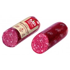 Колбаса варено-копченая Мясницкий ряд Сервелат Европейский 0,3-0,5 кг, 1 упаковка ~ 0,4 кг (kastd) в магазинах Ашан