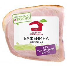 Буженина Мясной Дом Бородина запеченная 0,2-0,5 кг, 1 упаковка ~ 0,3 кг (kastd) в магазинах Ашан