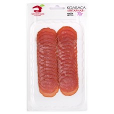Колбаса Мясной дом Бородина Янтарная нарезка, 70 г (kastd) в магазинах Ашан