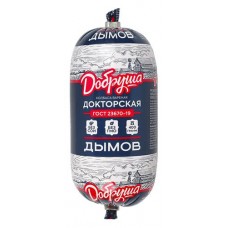 Колбаса ДЫМОВ вареная Добруша докторская, 400 г (kastd) в магазинах Ашан