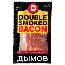 Бекон варено-копченый ДЫМОВ Double Smoke Гриль, 200 г (kastd) в магазинах Ашан