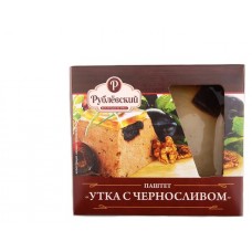 Паштет утиный Рублевский МК с черносливом, 200 г (kastd) в магазинах Ашан