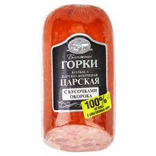 Колбаса варено-копченая Ближние Горки Царская, 500 г (kastd) в магазинах Ашан