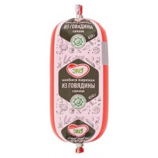 Колбаса вареная ЭКОЛЬ Салам из говядины Халяль, 450 г (kastd) в магазинах Ашан