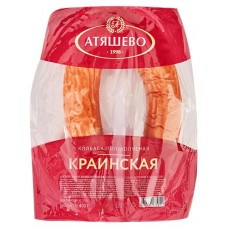 Колбаса Атяшево Краинская, 400 г (kastd) в магазинах Ашан