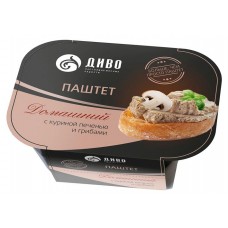 Паштет Диво Домашний с куриной печенью и грибами, 150 г (kastd) в магазинах Ашан