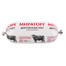 Колбаса докторская Мираторг вареная, 470 г (kastd) в магазинах Ашан