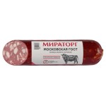 Колбаса варено-копченая Мираторг Московская, 375 г (kastd)