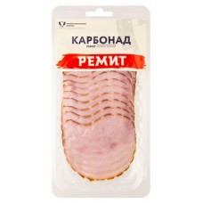 Карбонад варено-копченый Ремит нарезка, 150 г (kastd) в магазинах Ашан
