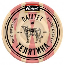 Паштет из телятины Hame, 100 г (kastd) в магазинах Ашан
