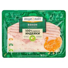 Бекон из индейки ИндиЛайт, 120 г (kastd) в магазинах Ашан