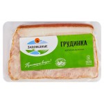 Грудинка копчено-вареная Заповедные продукты свинина нежная, 300 г (kastd)