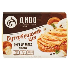 Риет Диво из мяса с грибами, 150 г (kastd) в магазинах Ашан