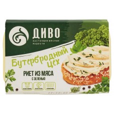 Риет Диво из мяса с зеленью, 150 г (kastd) в магазинах Ашан
