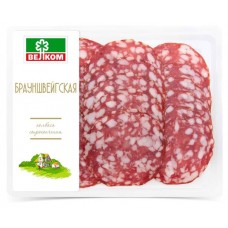 Колбаса сырокопченая Велком Брауншвейгская, 150 г (kastd) в магазинах Ашан