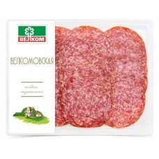 Колбаса сырокопченая Велком Велкомовская сухая нарезка, 150 г (kastd) в магазинах Ашан