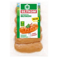 Шпикачки Велком, 450 г (kastd) в магазинах Ашан