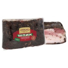 Шпик Микоян по-Домашнему 0,1-0,3 кг, 1 упаковка ~ 0,25 кг (kastd) в магазинах Ашан