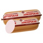 Колбаса вареная Русский фермер Докторская Бистро 0,3-0,7 кг, 1 упаковка ~ 0,5 кг (kastd)