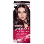 Крем-краска для волос Garnier Color Sensation Оникс Перламутровый черный тон 2.2, 110 мл (kastd)