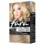 Крем-краска для волос Fara Classic платиновая блондинка тон 531, 115 мл
