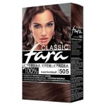 Крем-краска для волос Fara Classic каштановый тон 505, 115 мл (kastd)