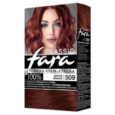 Крем-краска для волос Fara Classic дикая вишня тон 509, 115 мл (kastd) в магазинах Ашан