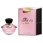 Парфюмерная вода женская La Rive She is mine, 90 мл (kastd)