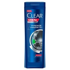 Шампунь-бальзам для волос Clear Men Глубокое очищение, 400 мл (kastd) в магазинах Ашан