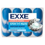 Мыло туалетное EXXE Морской жемчуг, 4 х 90 г Мыло туалетное EXXE Морской жемчуг, 4 х 90 г