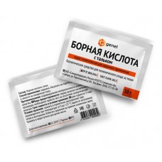 Борная кислота Genel с тальком, 10 г (kastd) в магазинах Ашан