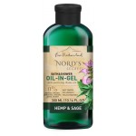 Расслабляющий гель для душа Nord`s Secret Конопля и шалфей, 300 мл (kastd)