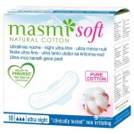 Прокладки гигиенические ночные Masmi Natural Cotton Soft, 10 шт (kastd)