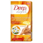 Восковые полоски для депиляции Floresan Ромашка для чувствительной кожи, 20 шт (kastd)