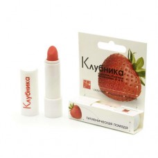 Помада губная гигиеническая Лаборатория природы клубника для чувствительной кожи, 2,8 г (kastd) в магазинах Ашан