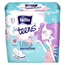 Прокладки гигиенические Bella Ultra sensitive for teens супертонкие, 10 шт (kastd) в магазинах Ашан