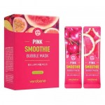 Verobene Black Smoothie Bubble Mask Кислородная маска смузи Черная 5 g*10 шт. (kastd)