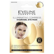 Гидрогелевые охлаждающие патчи для кожи вокруг глаз с эффектом сияния Eveline (kastd) в магазинах Ашан
