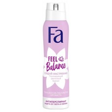 Fa Аэрозоль антиперспирант Feel Balance, тонизирующий цветочный аромат, 150 мл (kastd) в магазинах Ашан