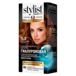 Стойкая крем-краска Stylist Color Pro Гиалуроновая серии Тон Золотистый каштан, 115 мл