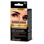 Крем - хна для татуажа бровей Фитокосметик Professional черный, 1,5 мл (kastd)