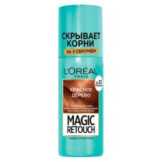 Спрей тонирующий отросших для корней L'Oreal Paris Magic Retouch тон красное дерево, 75 мл (kastd) в магазинах Ашан