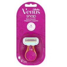 Станок для бритья женский Venus Snap С Extra Smooth 1 кассета, 1 шт (kastd) в магазинах Ашан