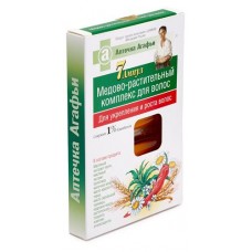 Комплекс для укрепления и роста волос Рецепты Бабушки Агафьи Медово-растительный, 7х5 мл (kastd) в магазинах Ашан