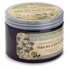 Мыло для бани Рецепты Бабушки Агафьи Травы и Сборы Агафьи черное, 500 мл (kastd) в магазинах Ашан