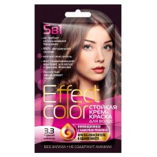 Крем-краска для волос Effect Color Горький шоколад тон 3.3, 50 мл (kastd) в магазинах Ашан